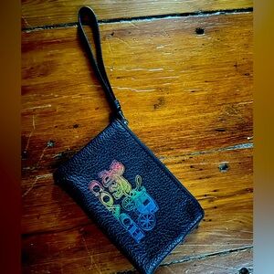 Coach pride wristlet!